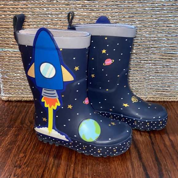 Cat & Jack Toddler Size 7 Rain Boots - Picture 3 of 4